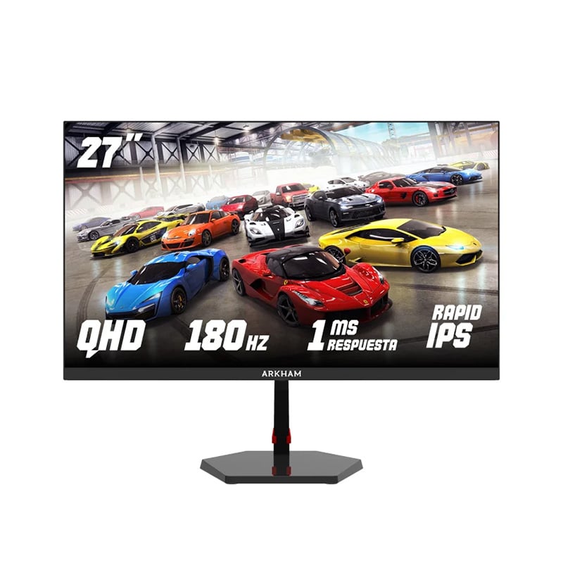 MONITOR LED IPS 27" ARKHAM GAMING QHD 180HZ 1MS FREESYNC