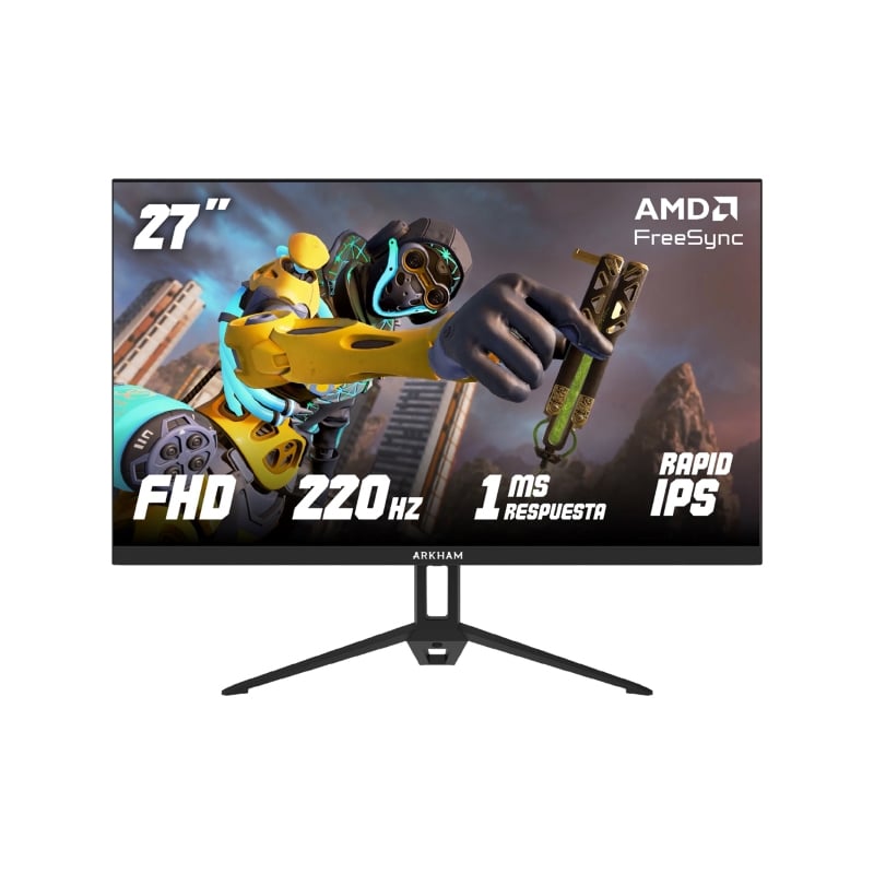 MONITOR LED IPS 27" ARKHAM GAMING FHD 220HZ 1MS - ADAPTATIVE SYNC
