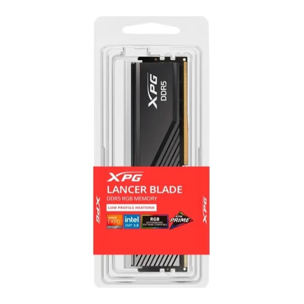 MEMORIA RAM ADATA XPG LANCER BLACK RGB 16GB 5600 MHZ CL46 DDR5