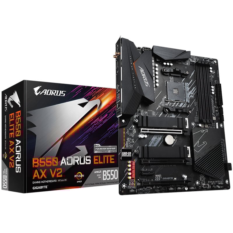MOTHERBOARD GIGABYTE B550 AORUS ELITE AX V2 AM4