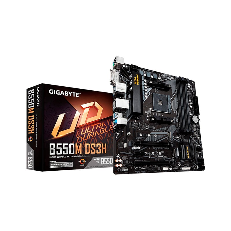 MOTHERBOARD GIGABYTE B550M DS3H AM4