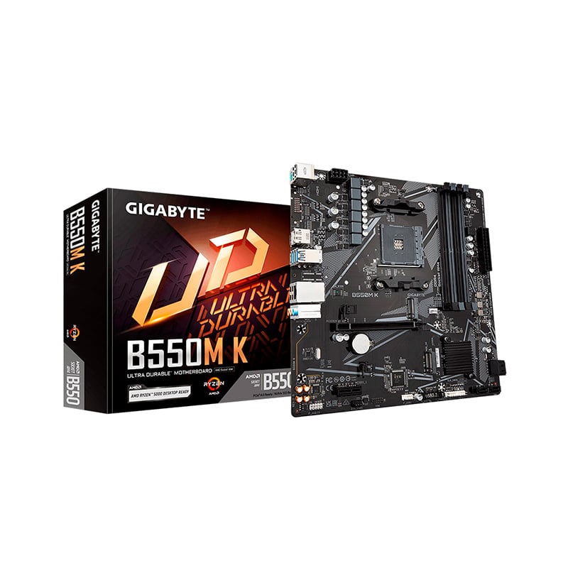 OUTLET MOTHERBOARD GIGABYTE B550M K AM4