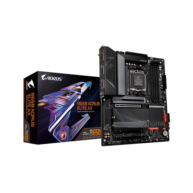 MOTHERBOARD GIGABYTE B650 AORUS ELITE AX WIFI REV 1.2 DDR5 AM5