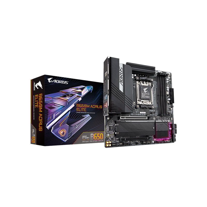 MOTHERBOARD GIGABYTE B650M AORUS ELITE DDR5 AM5