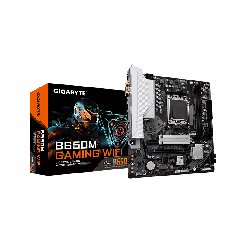 MOTHERBOARD GIGABYTE B650M GAMING WIFI DDR5 AM5