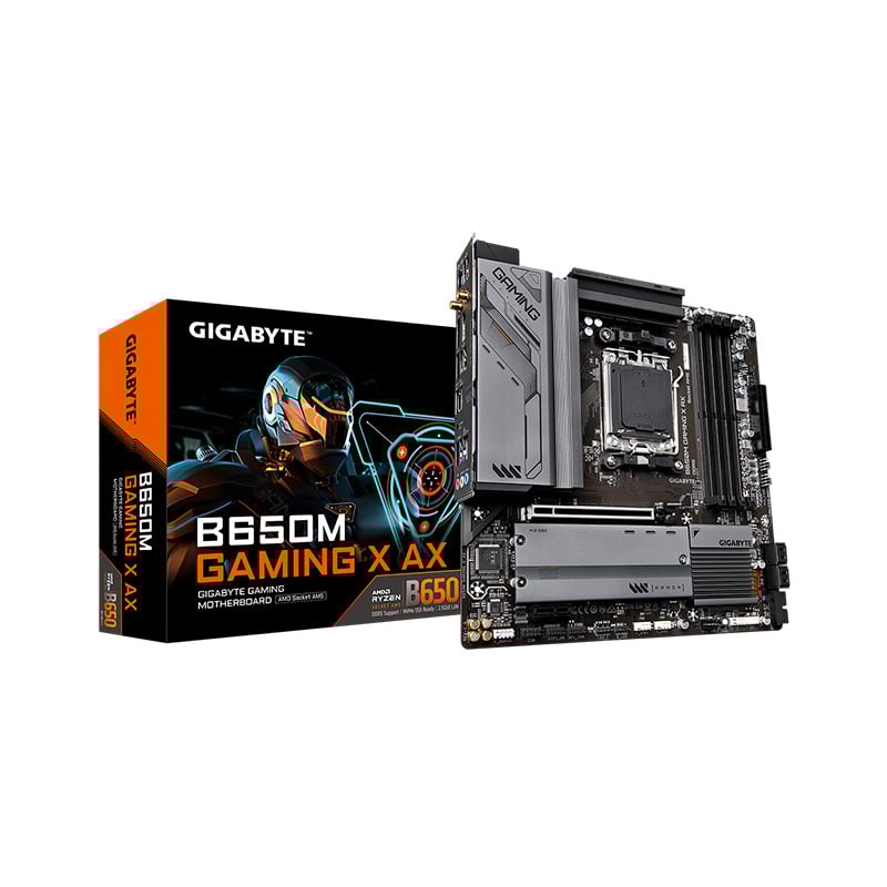 MOTHERBOARD GIGABYTE B650M GAMING X AX DDR5 AM5