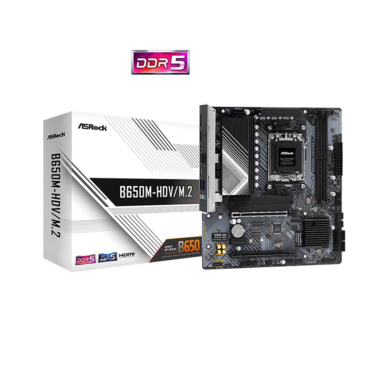 MOTHERBOARD ASROCK B650M-HDV M.2 AM5