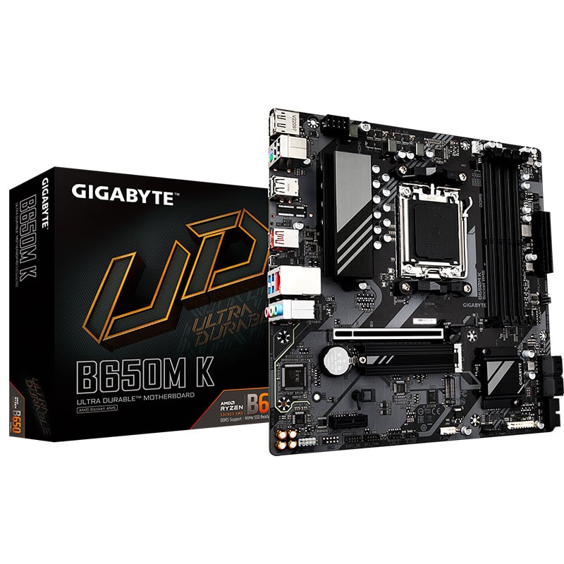 MOTHERBOARD GIGABYTE B650M K DDR5 AM5