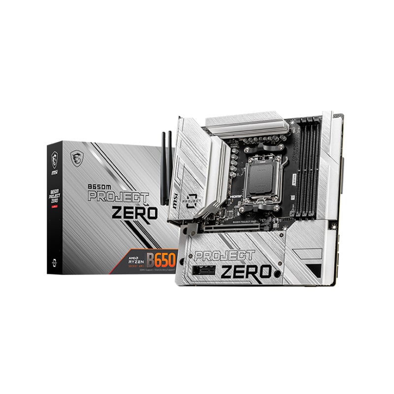 MOTHERBOARD MSI B650M PROJECT ZERO DDR5 AM5