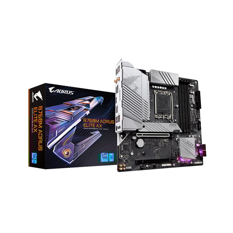 MOTHERBOARD GIGABYTE B760M AORUS ELITE AX DDR5 1700