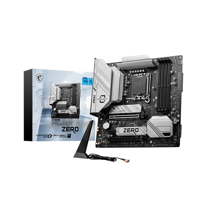 MOTHERBOARD MSI B760M PROJECT ZERO DDR5 S1700