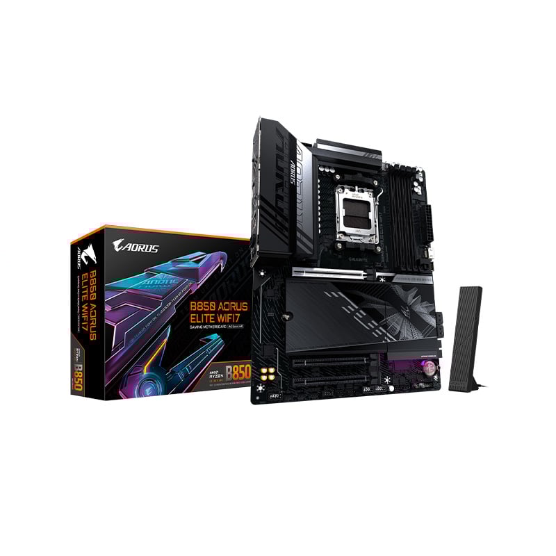 MOTHERBOARD GIGABYTE B850 AORUS ELITE WIFI7 DDR5 AM5