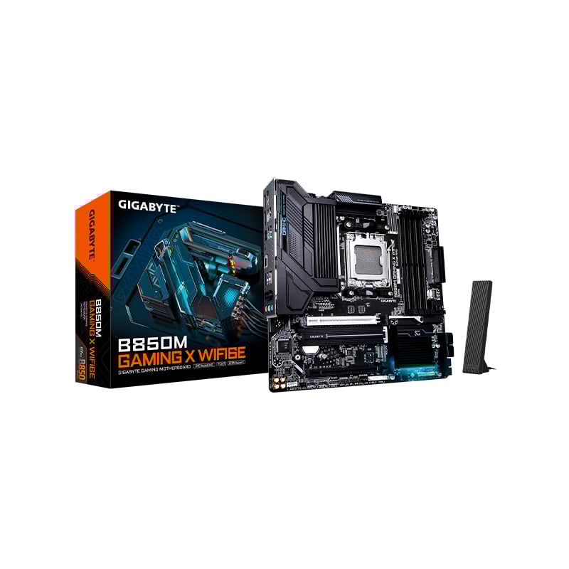 MOTHERBOARD GIGABYTE B850M GAMING X WIFI 6E DDR5 AM5