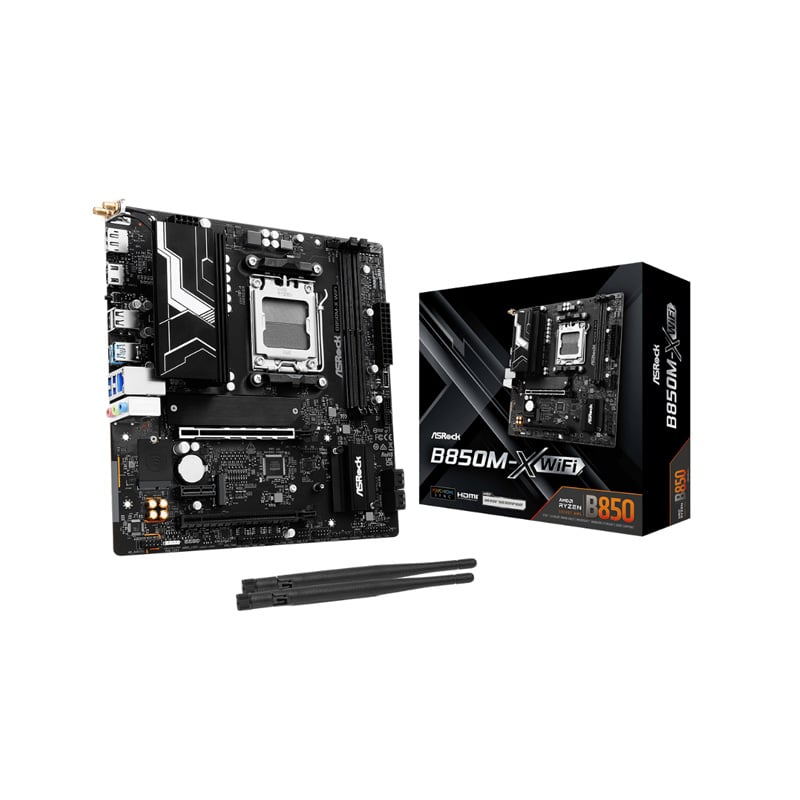 MOTHERBOARD ASROCK B850M-X WIFI DDR5 AM5