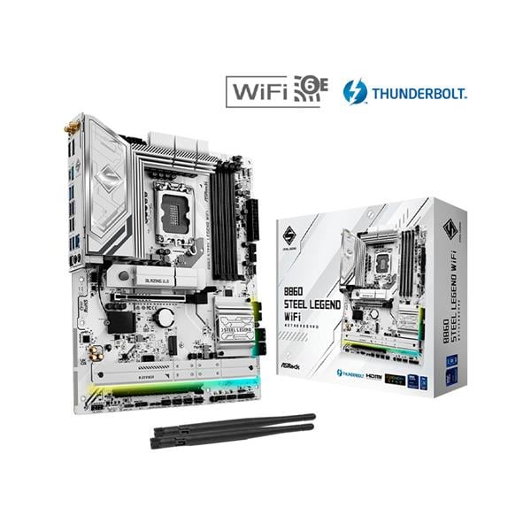 Motherboard Asrock B860 Steel Legend Wifi Ddr5 S1851