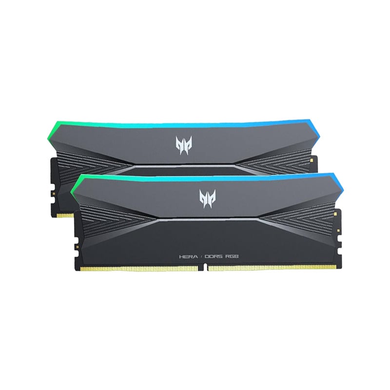MEMORIA RAM PREDATOR HERA 32GB (2X16GB) RGB 6800MHZ DDR5 BLACK AMD EXPO - INTEL XMP