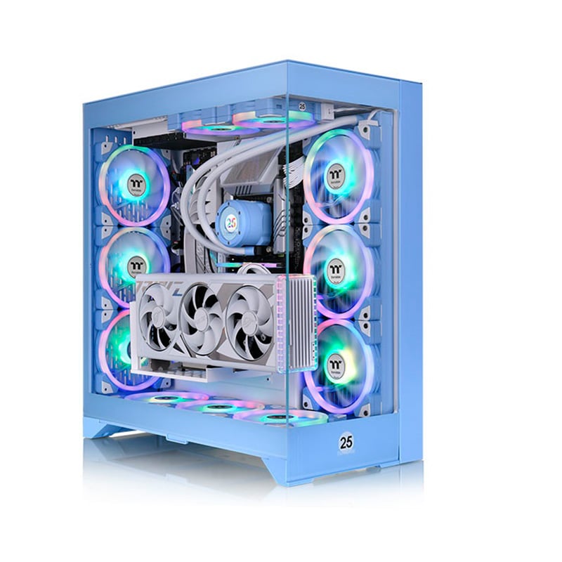GABINETE THERMALTAKE CTE E660 MX TG HYDRANGEA BLUE