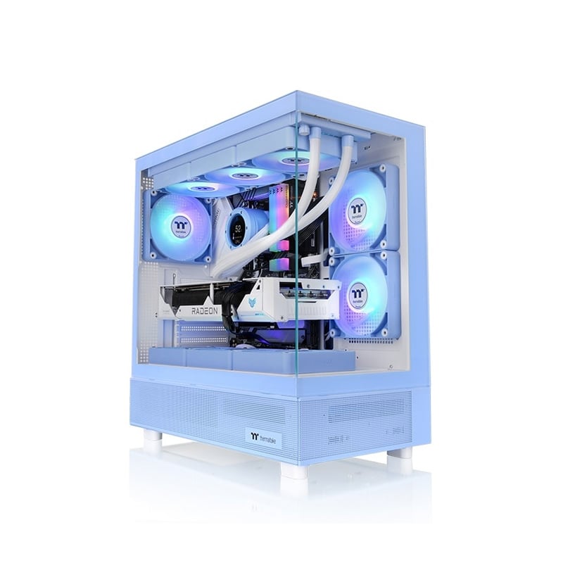 GABINETE THERMALTAKE VIEW 270 PLUS TG HYDRANGEA BLUE ARGB