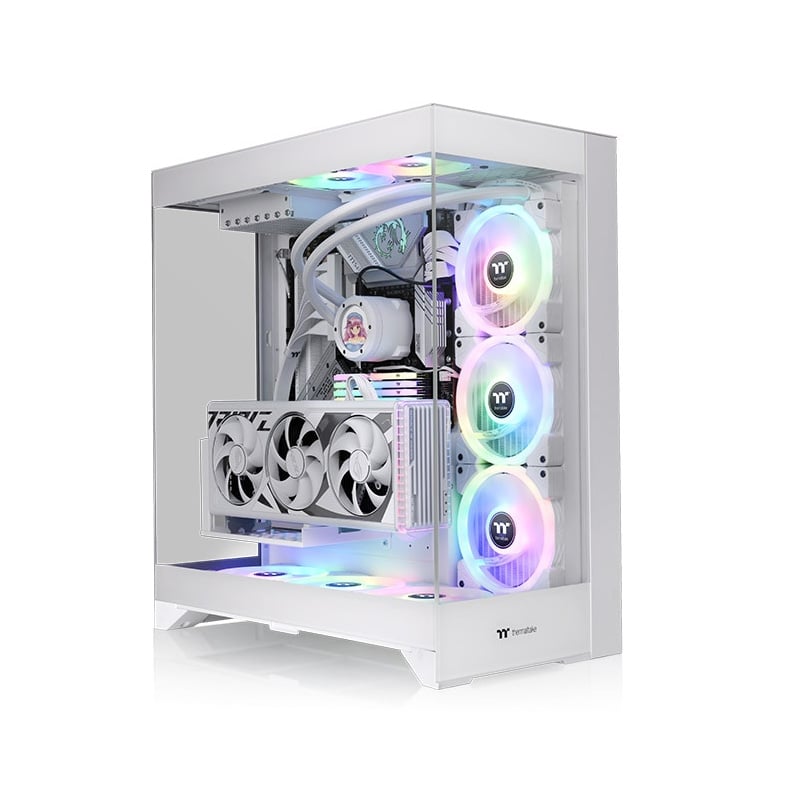 GABINETE THERMALTAKE CTE E550 TG WHITE