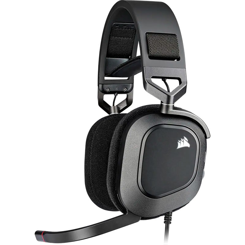 AURICULAR CORSAIR HS80 7.1 RGB CARBON