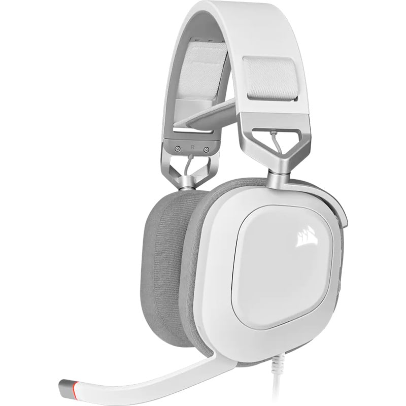 AURICULAR CORSAIR HS80 7.1 RGB WHITE