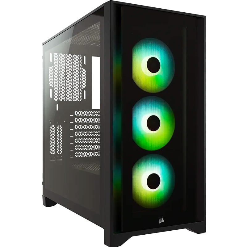 GABINETE CORSAIR ICUE 4000X RGB TG BLACK