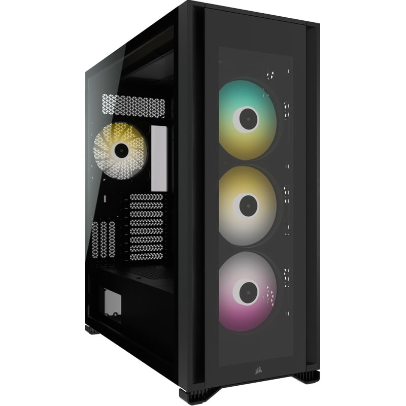 GABINETE CORSAIR ICUE 7000X TG BLACK RGB