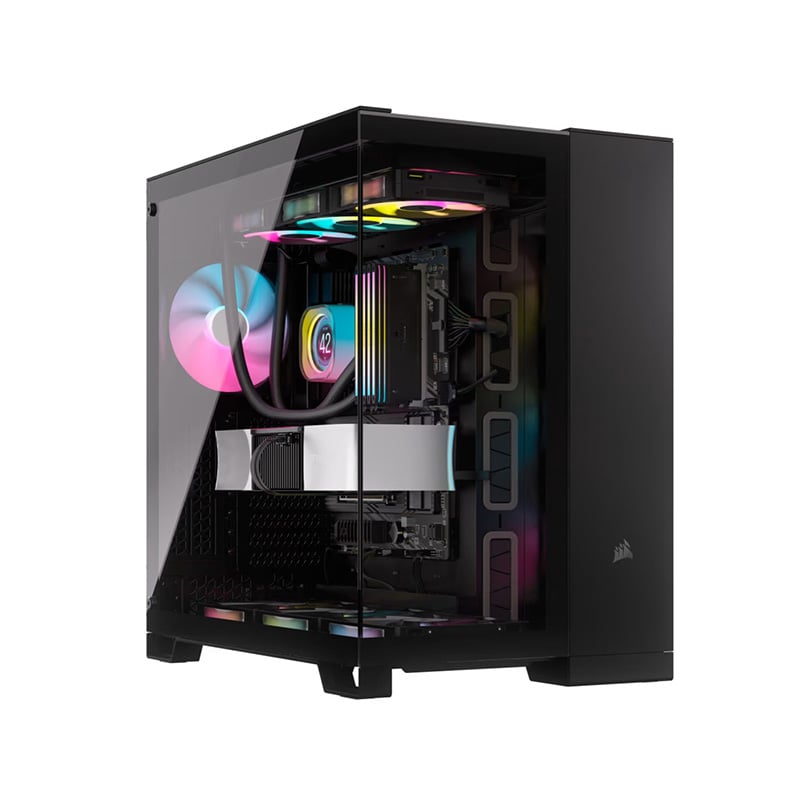GABINETE CORSAIR 6500X TG DUAL CHAMBER BLACK