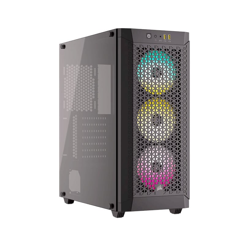 GABINETE CORSAIR 480T RGB AIRFLOW MID TOWER BLACK