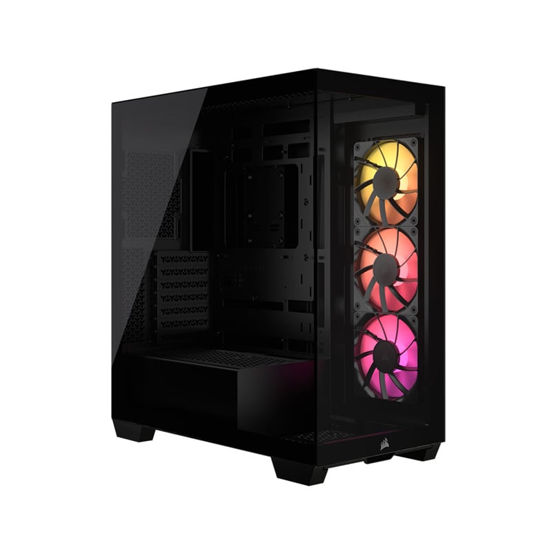 GABINETE CORSAIR 3500X TG BLACK