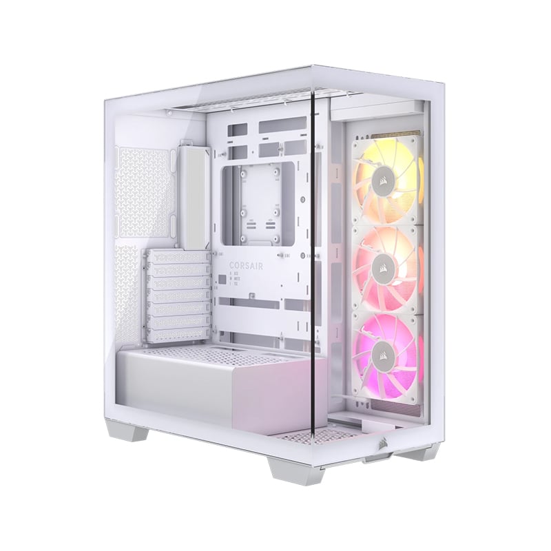 GABINETE CORSAIR ICUE LINK 3500X RGB TG WHITE