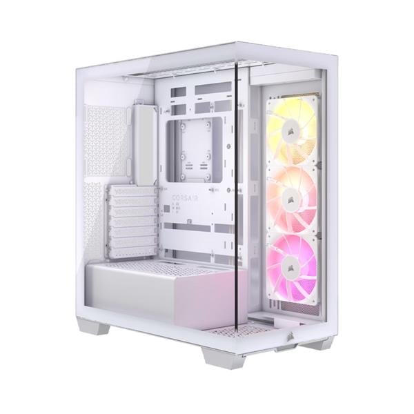 Gabinete Corsair 3500x Lx-R Icue Rgb Tg White