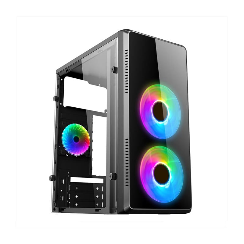 GABINETE GAMER ZER01 GAMING CENTAURI 3 FAN FIXED RGB