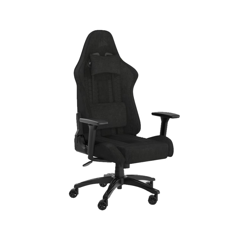 SILLA GAMER CORSAIR TC100 RELAXED FABRIC GAMING BLACK