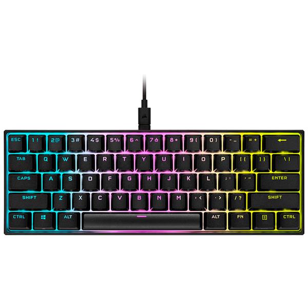 Teclado Mecanico 60% Corsair K65 Mini Rgb Cherry Mx Speed Switches - English