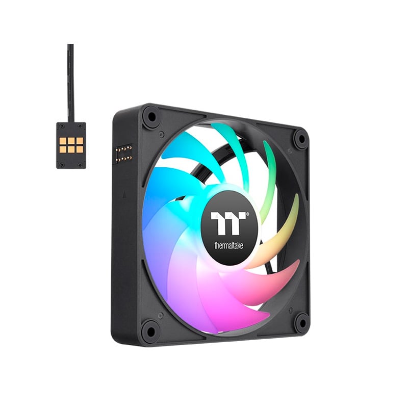 FAN COOLER 120MM THERMALTAKE CT120 EX ARGB BLACK (PACK X3)