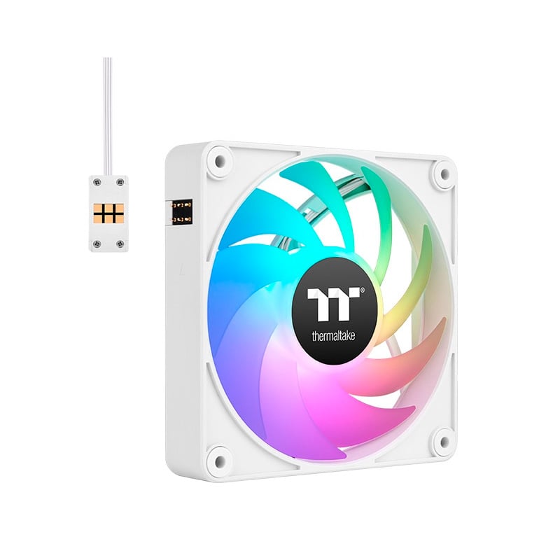 FAN COOLER 120MM THERMALTAKE CT120 EX ARGB WHITE (PACK X3)