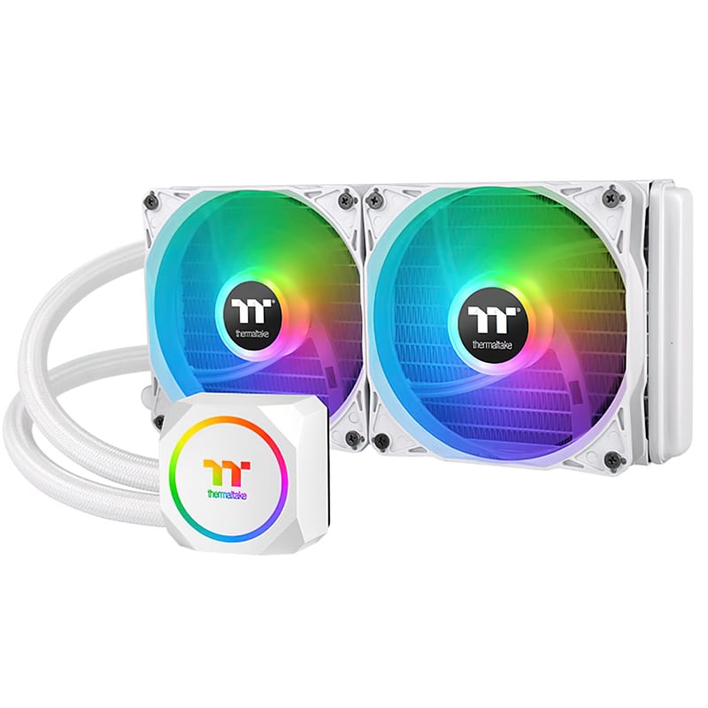 CPU WATER COOLER 240MM THERMALTAKE TH240 SNOW EDITION ARGB