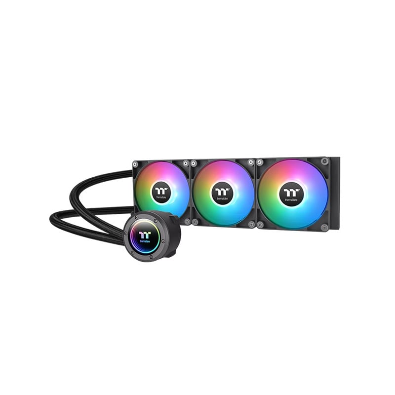 CPU WATER COOLER 420MM THERMALTAKE AIO TH420 V2 ARGB - BLACK