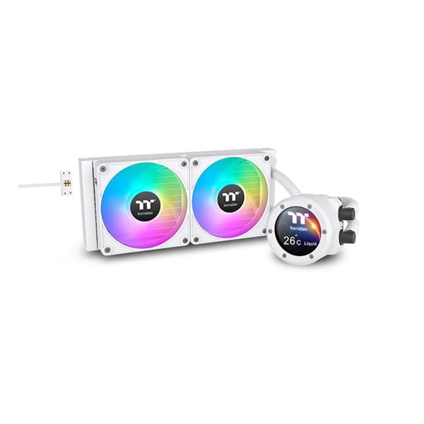 Cpu Water Cooler 240mm Thermaltake Th240 v2 Ultra Ex Argb Sync Snow Edition