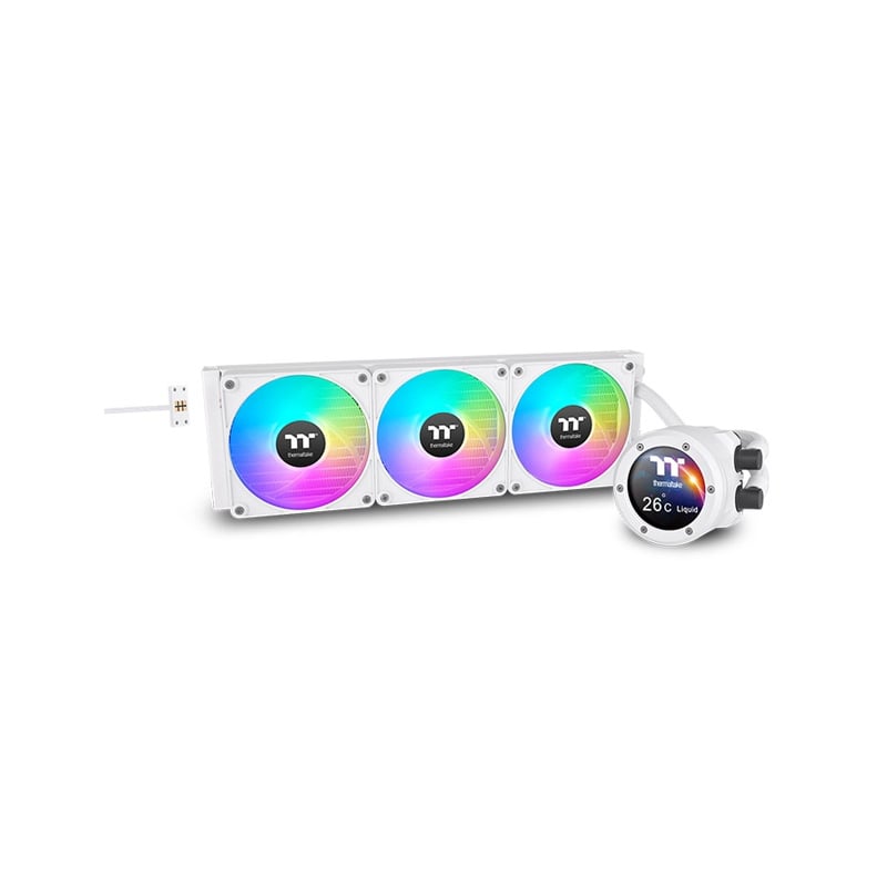 CPU WATER COOLER 360MM THERMALTAKE TH360 V2 ULTRA EX ARGB SYNC SNOW EDITION