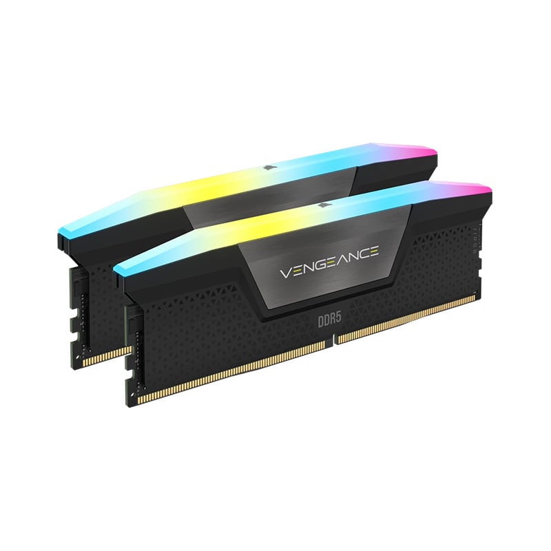 MEMORIA RAM CORSAIR VENGEANCE RGB 64GB (2X32GB) 6000 MHZ DDR5 CL40 - INTEL XMP