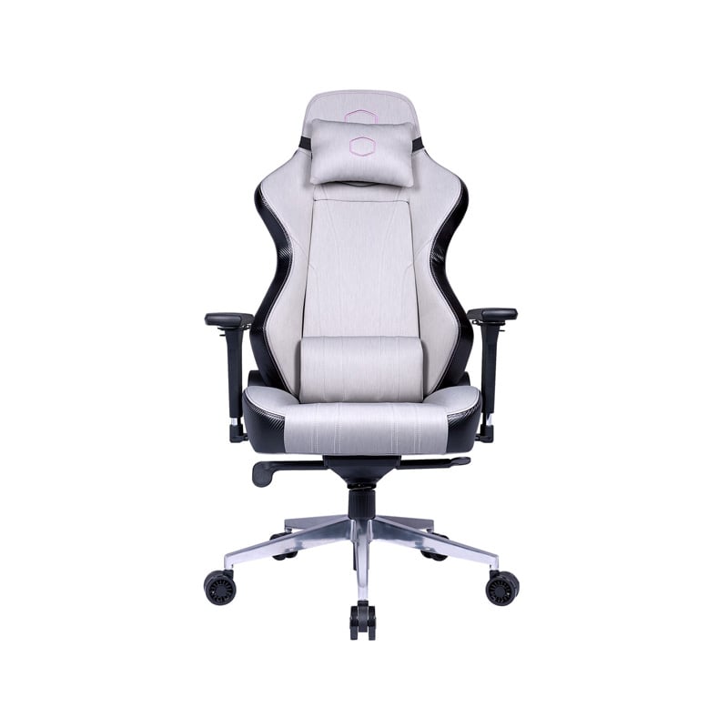 SILLA GAMER COOLER MASTER CALIBER X1C COOLING FABRIC GRAY