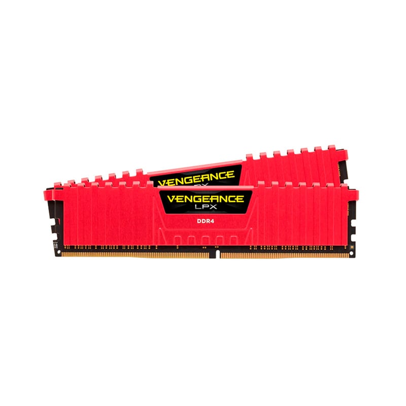 MEMORIA RAM CORSAIR VENGEANCE LPX RED 16GB (2X8GB) 3200 MHZ DDR4