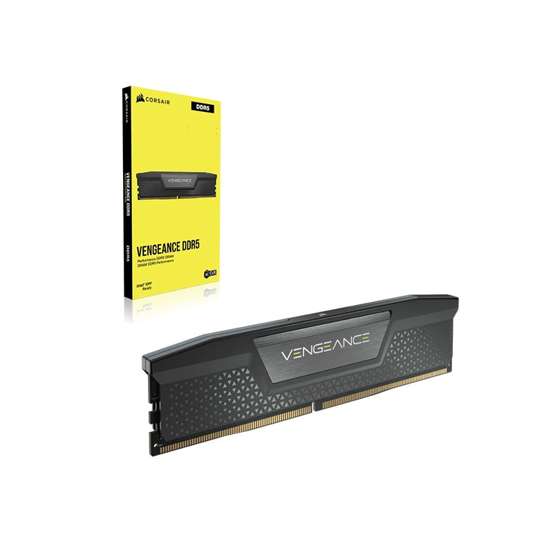 MEMORIA RAM CORSAIR VENGEANCE BLACK 16GB 5600 MHZ DDR5 CL40 - AMD EXPO & XMP