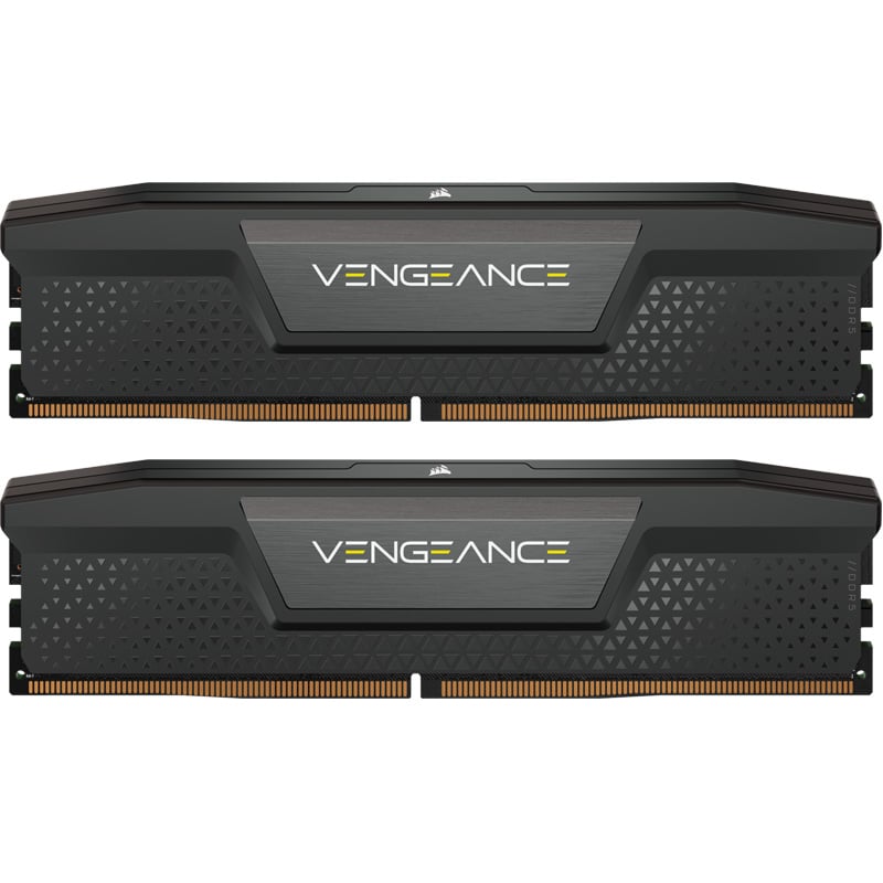 MEMORIA RAM CORSAIR VENGEANCE BLACK 32GB (2X16GB) 5200 MHZ DDR5