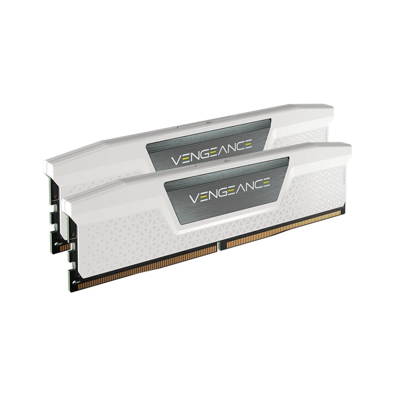 MEMORIA RAM CORSAIR VENGEANCE 32GB WHITE (2X16GB) 6000 MHZ DDR5 CL30 - AMD EXPO - XMP