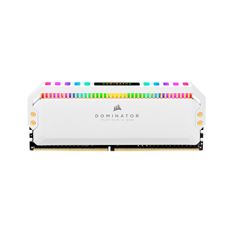 MEMORIA RAM CORSAIR DOMINATOR PLATINUM RGB WHITE 16GB (2X8GB) 3600 MHZ DDR4