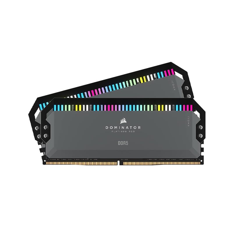 MEMORIA RAM CORSAIR DOMINATOR PLATINUM RGB 32GB (2X16GB) 6000 MHZ DDR5 CL30 -AMD EXPO & INTEL XMP