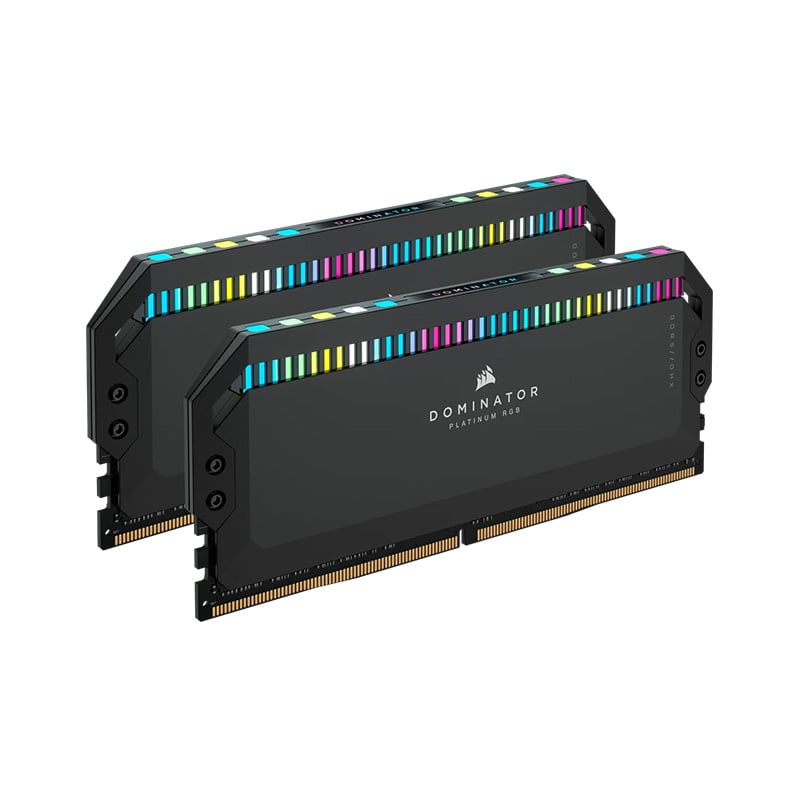 MEMORIA RAM CORSAIR DOMINATOR PLATINUM RGB 32GB (2X16GB) 6400 MHZ DDR5 CL38 - INTEL XMP